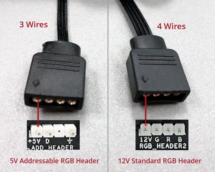 RGB 風扇接頭