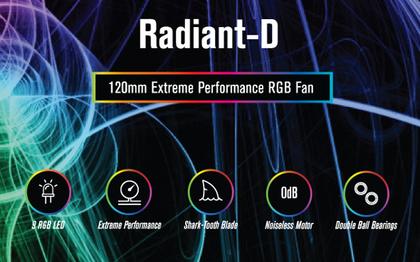 RADIANT-D ARGB Fan