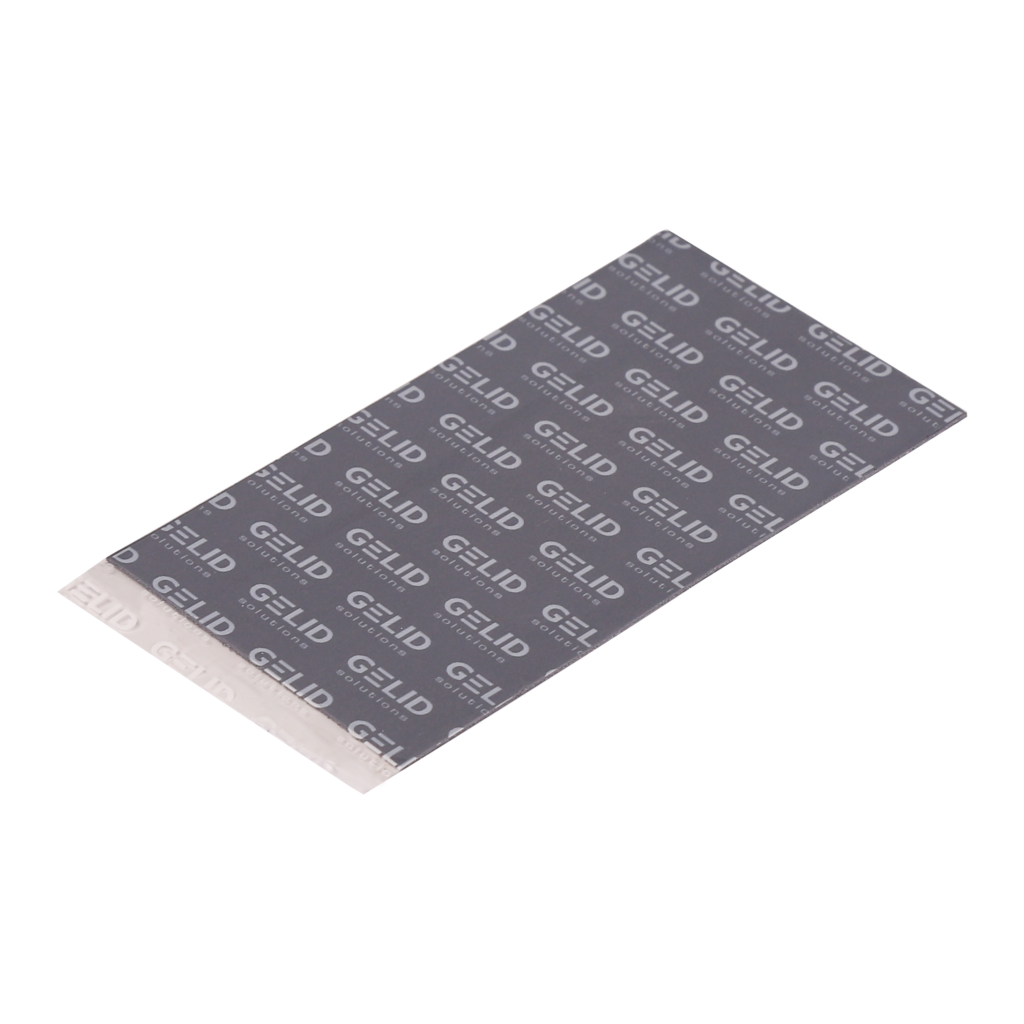 Gelid Solutions GP-Ultimate Lot De 2 Coussinets Thermiques 120 X 20 X 3 Mm Excellente Conduction Thermique Idéal Pour Combler Les Trous Installation Facile Conductivité Thermique 15 W