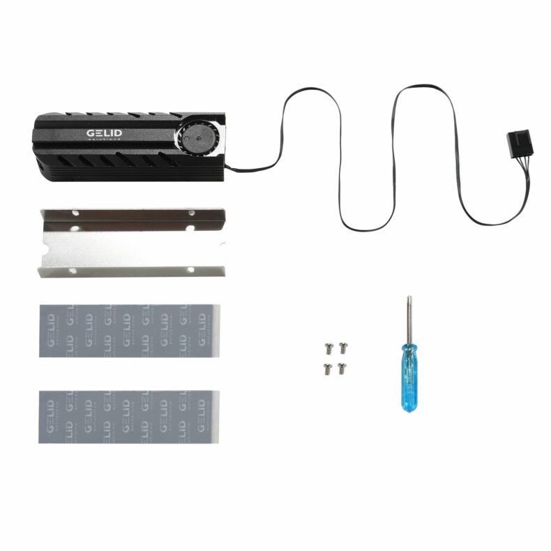 Gelid Solutions Glint - Dissipatore SSD ARGB M.2 - Adatto a SSD 2280 Gelid Solutions Glint - Dissipatore SSD ARGB M.2 - Adatto a SSD 2280