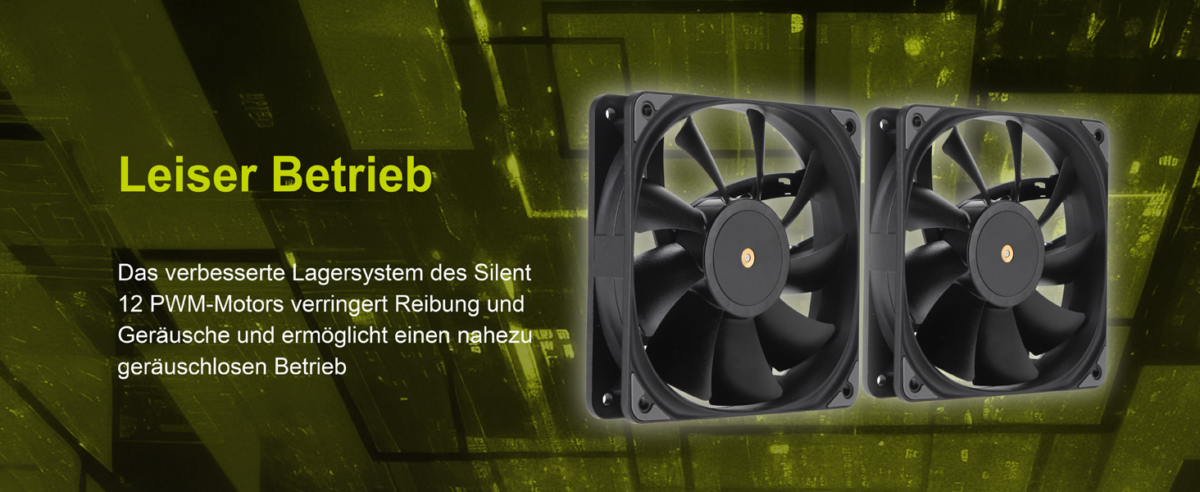 SILENT 12 PWM SCHWARZ - Gelid Solutions